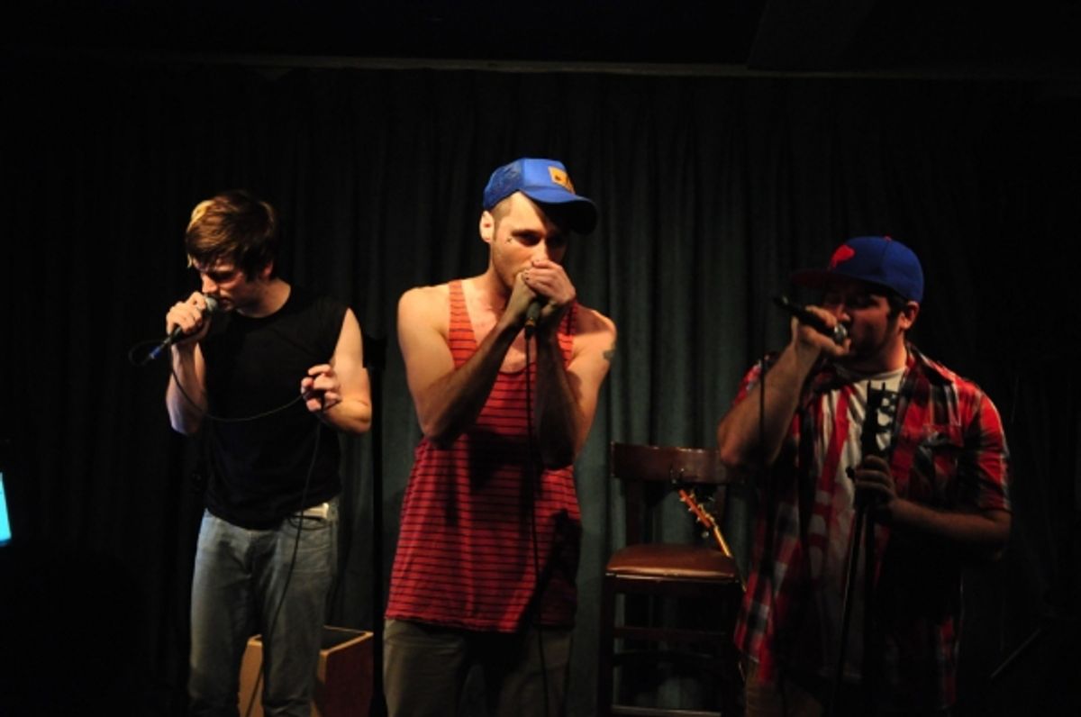 Chase Peacock, Declan Bennett, Brian Charles Johnson at 